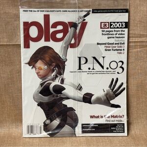 PLAY Magazine - VIDEO GAME - JULY 2003 - P.N.03 Sealed